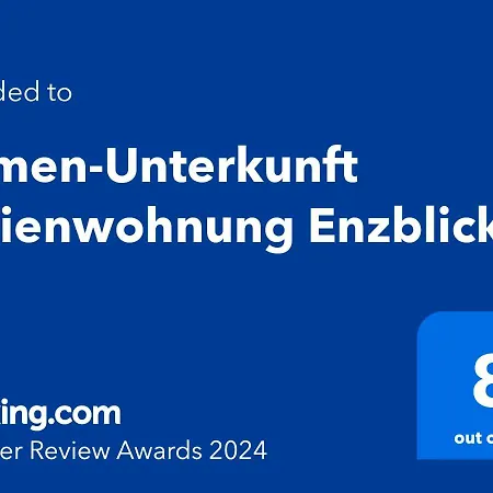 شقة Enzblick *